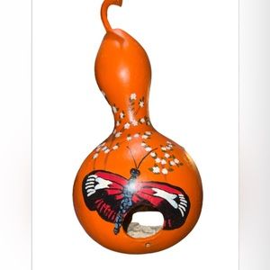 Anita’s hand painted Gourds. One of a kind, local artist.